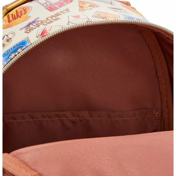 Loungefly Gilmore Girls Icons Mini Backpack and Cardholder Set NWT - Picture 5 of 9